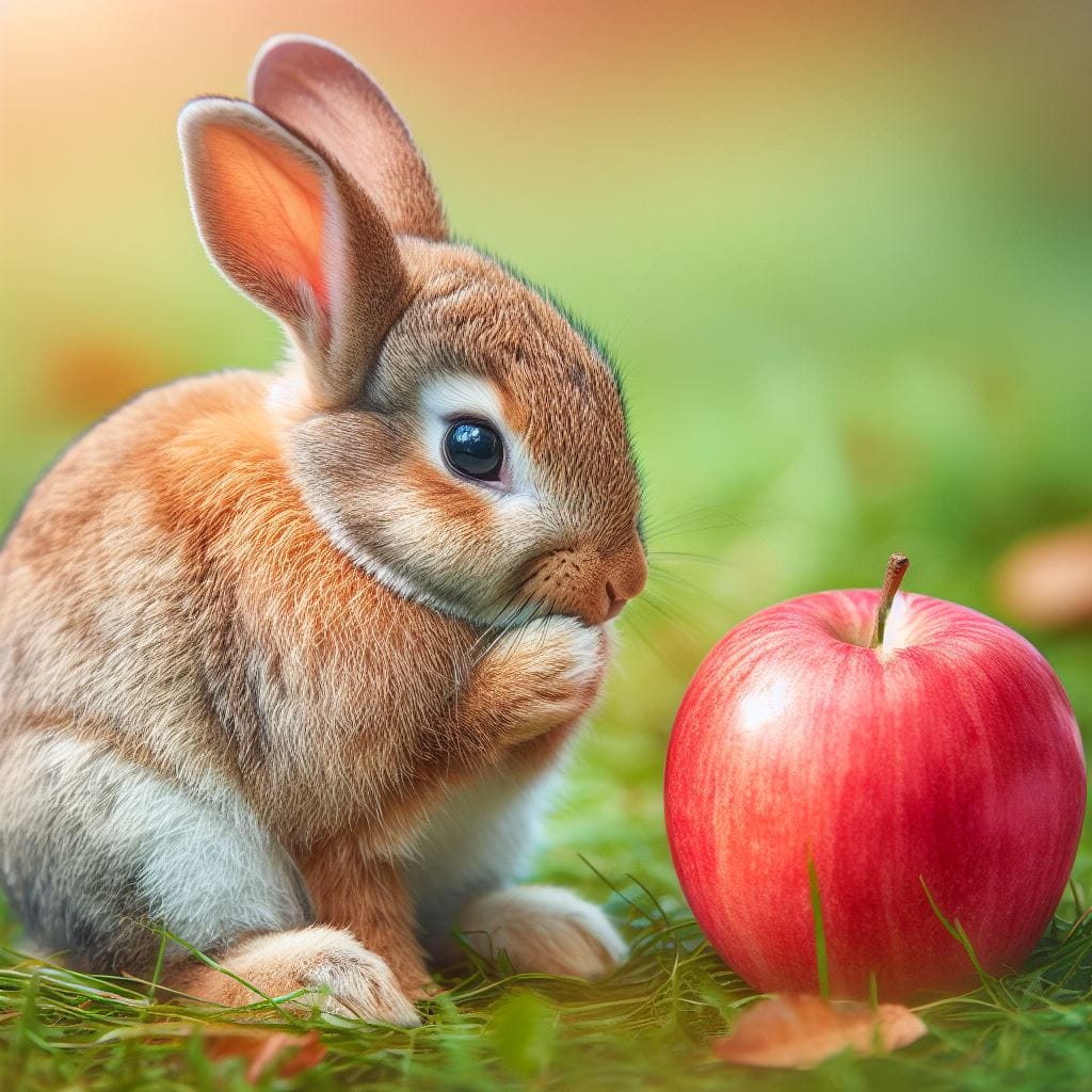 Can Rabbit Eat Apple