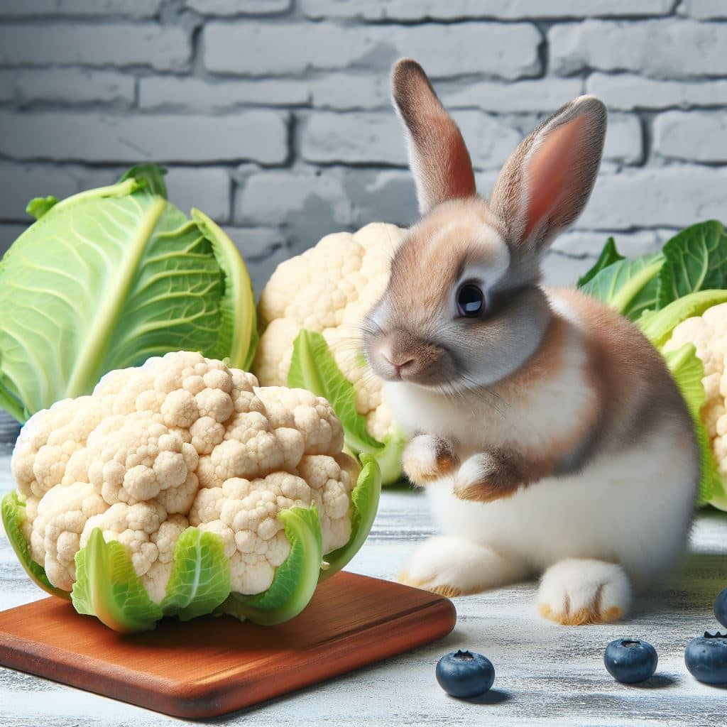 can rabbits eat cauliflower