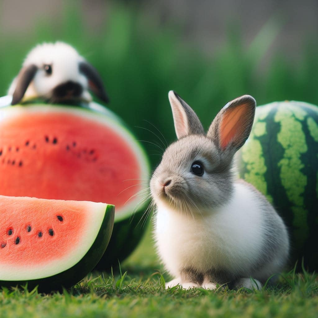 can rabbit eat watermelon