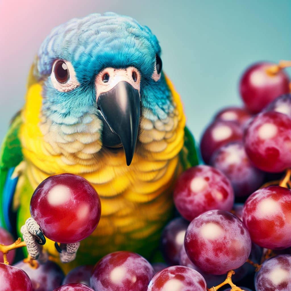 Can Birds Eat Grapes