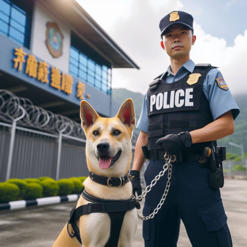 What dogs do police use