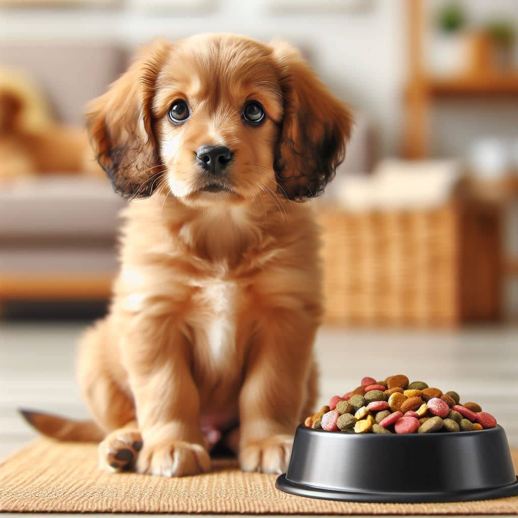 When Can Puppies Eat Dog Food