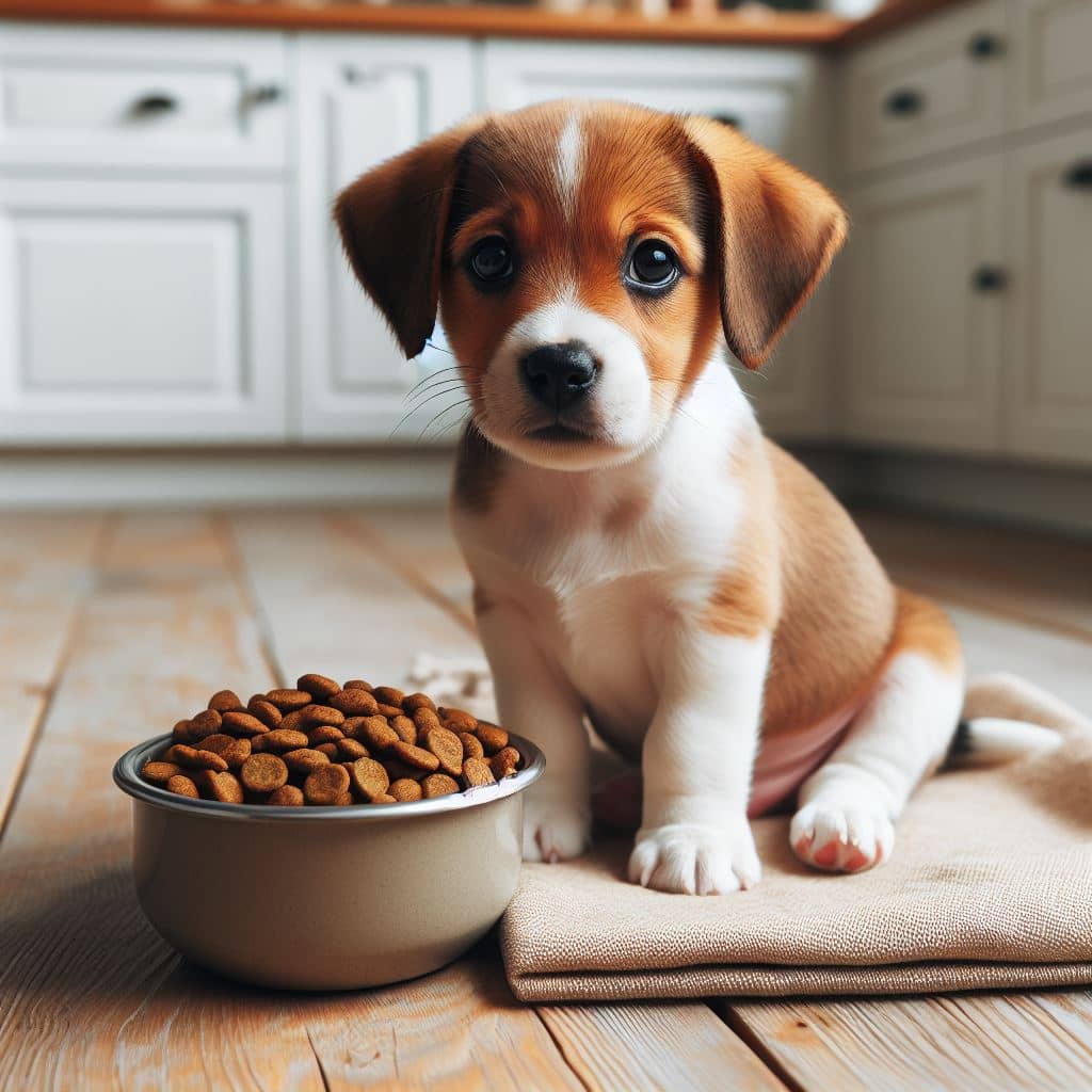 When Can Puppies Eat Dry Food Without Water