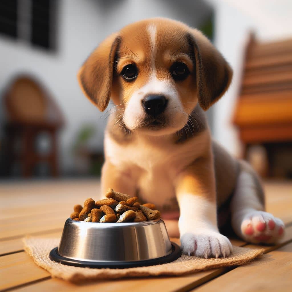 What Age Can Puppies Eat Dry Food