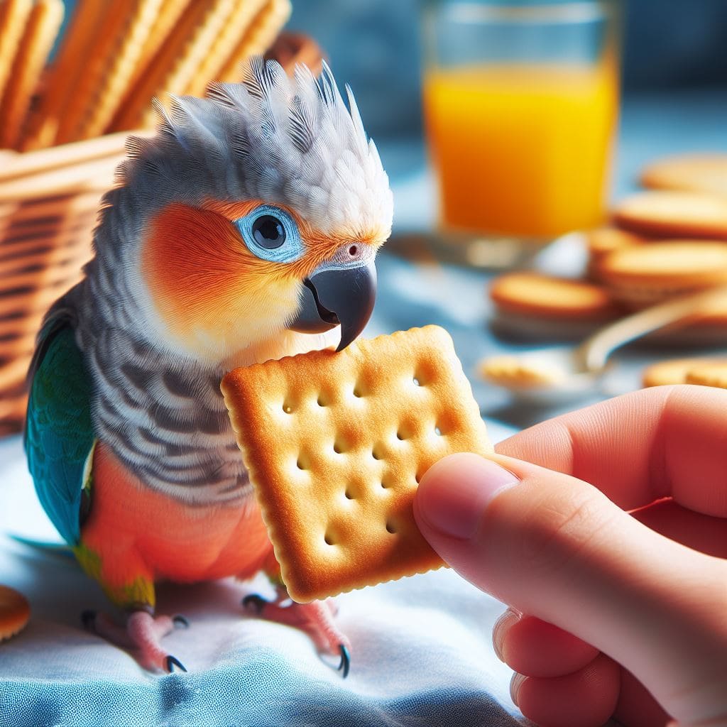 Can Birds Eat Crackers