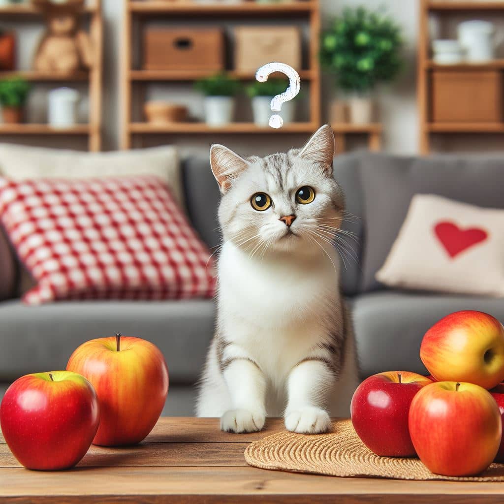 can cats eat apples