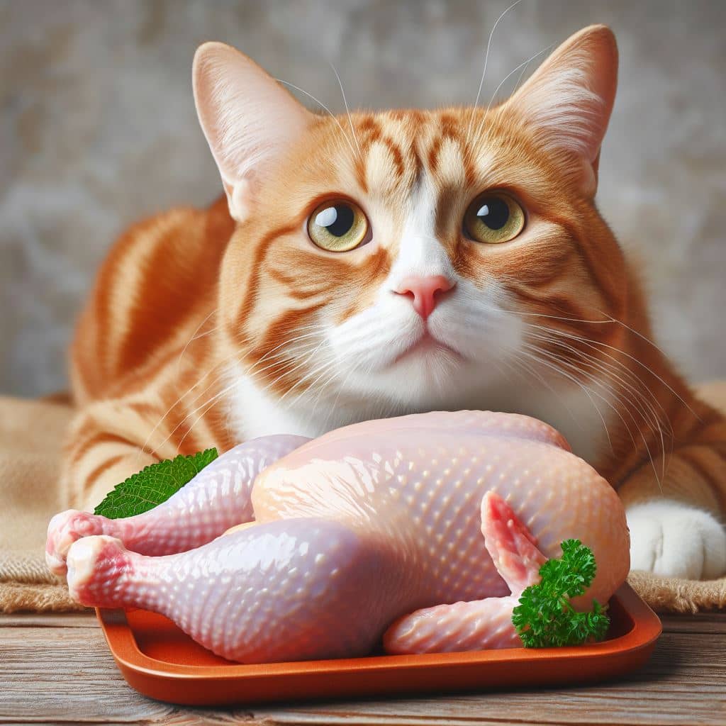 Can Cats Eat Raw Chicken? 