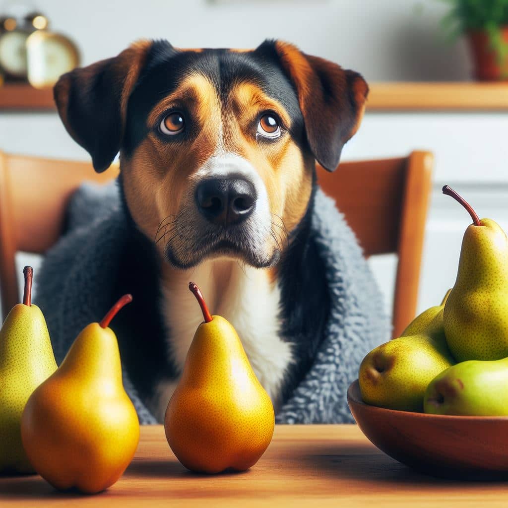 can dogs eat pears