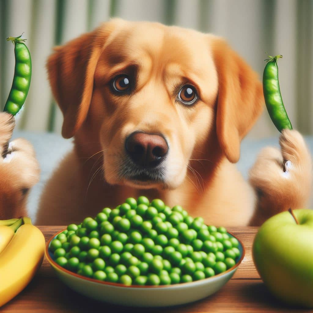 can dogs eat peas