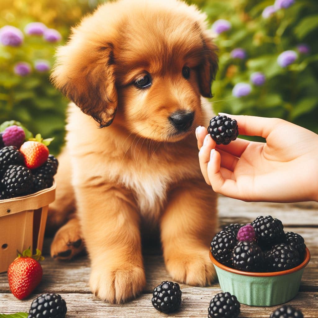 Can Puppies Eat Blackberries