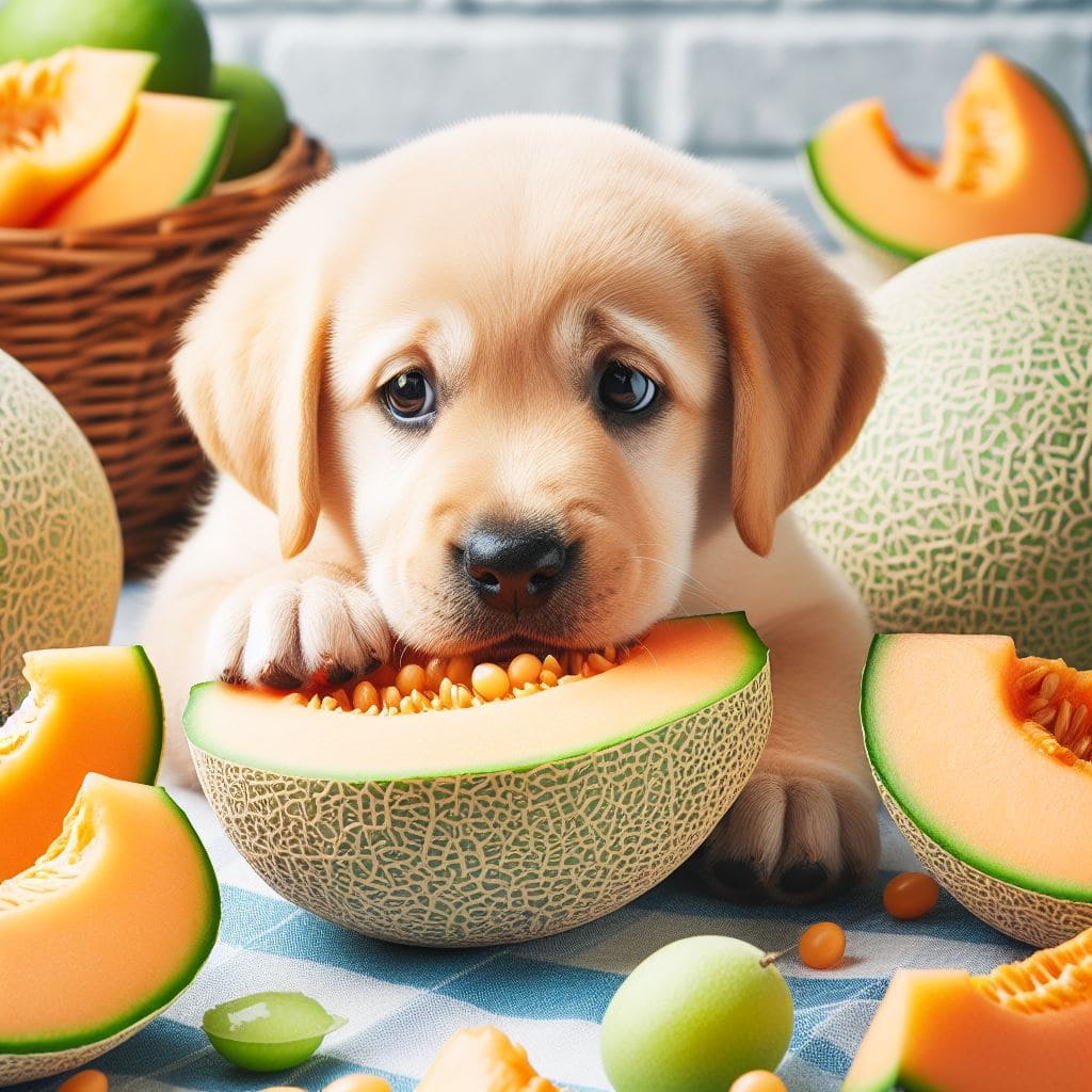 Can Puppies Eat Cantaloupe
