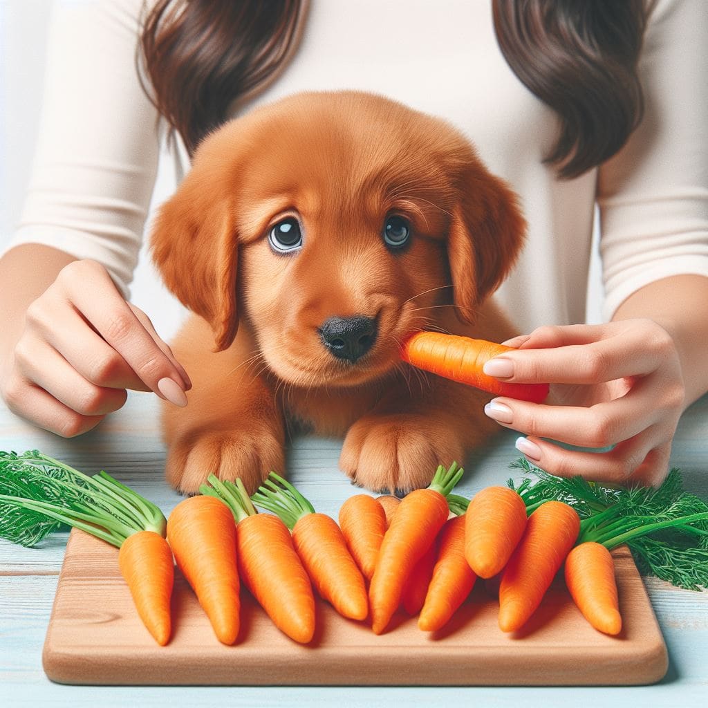 What Age Can Puppies Eat Raw Carrots