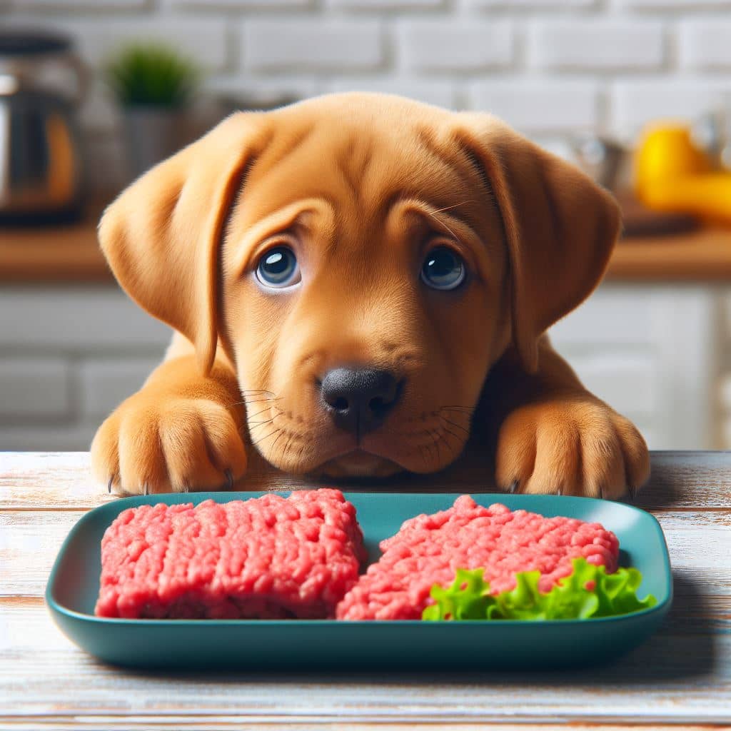Can Puppies Eat Ground Beef
