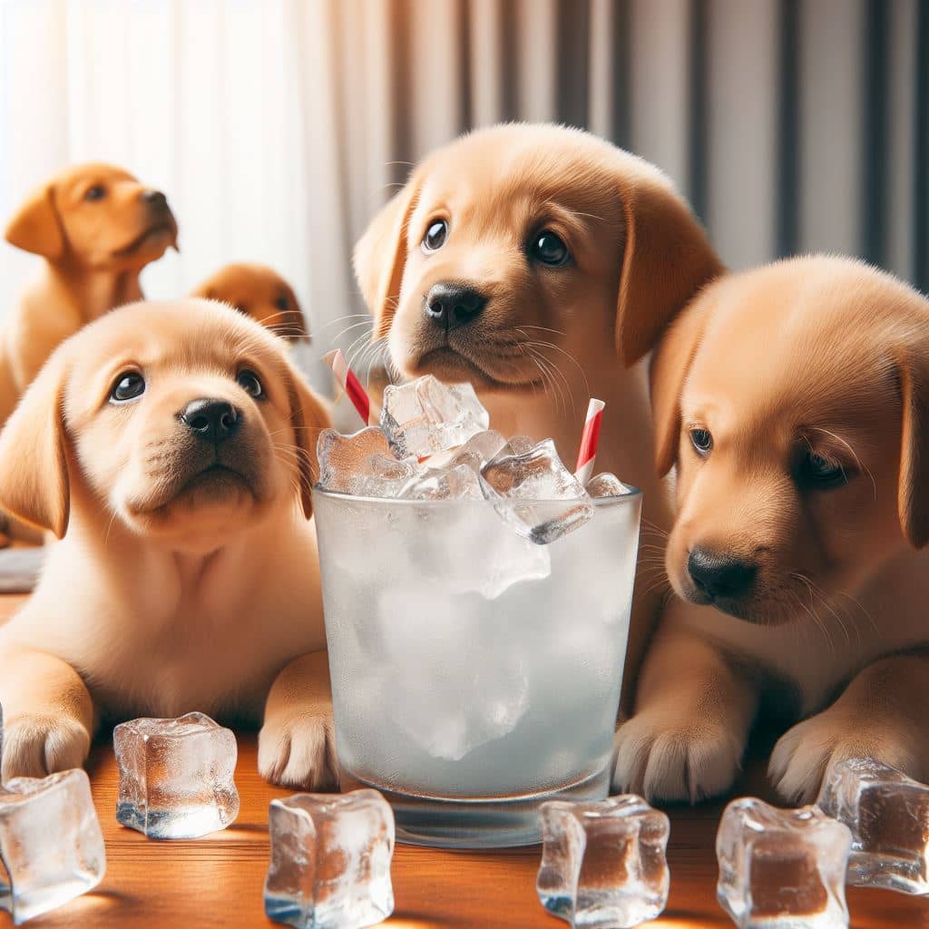 Can Puppies Eat Ice