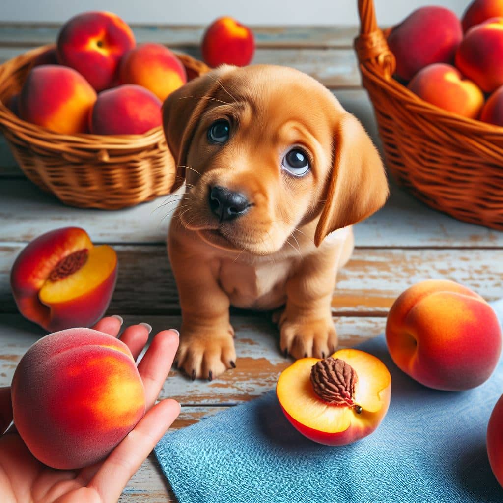 Can Puppies Eat Peaches?