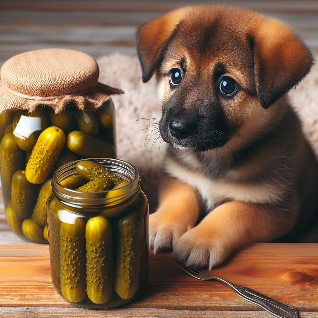Can Puppies Eat Pickles