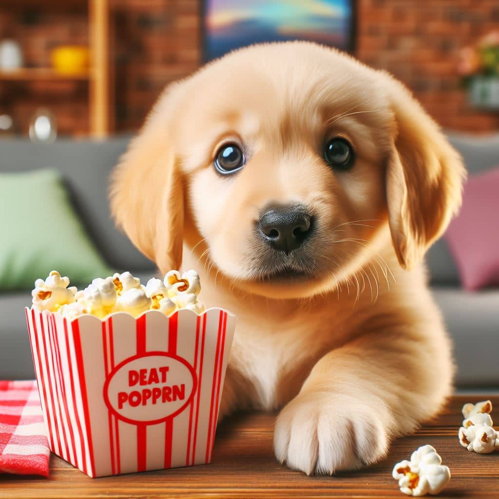 Can Puppies Eat Popcorn