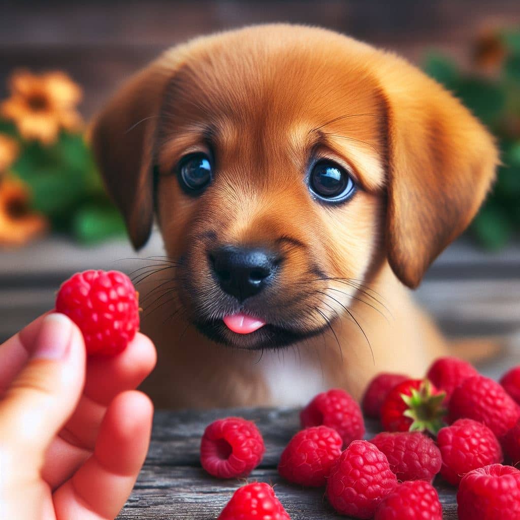 Can Puppies Eat Raspberries