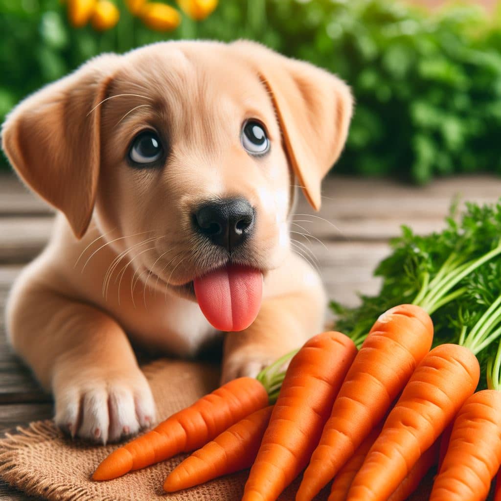 Can Puppies Eat Raw Carrots