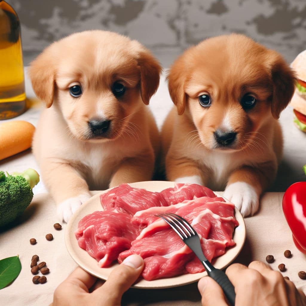 Can Puppies Eat Raw Meat
