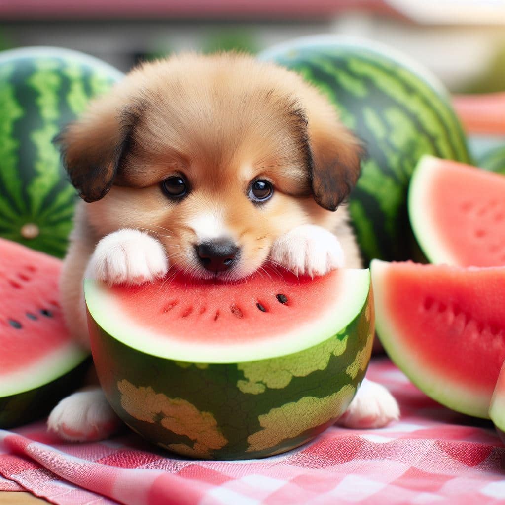 Can Puppies Eat Watermelon