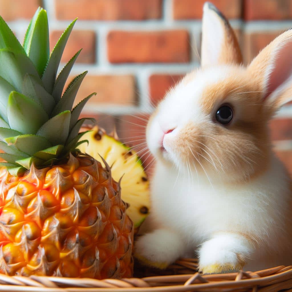 can rabbits eat pineapple