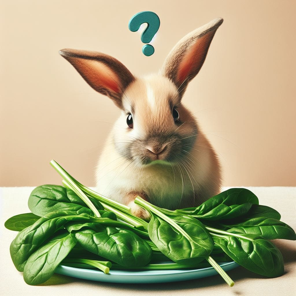 Can Rabbits Eat Spinach
