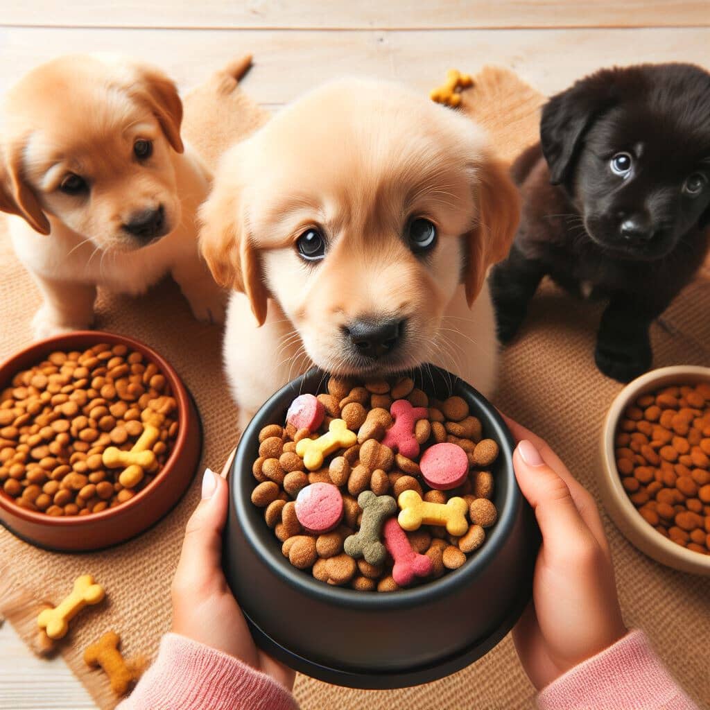 When Can Puppies Eat Dry Food