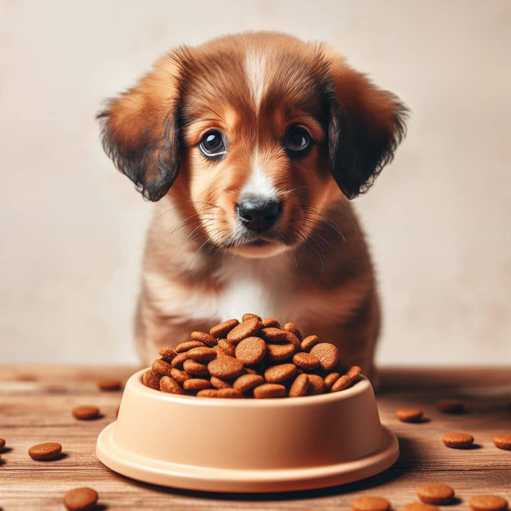 When Can Puppies Eat Dry Kibble