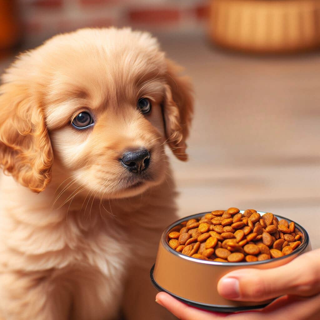 When Can Puppies Eat Food