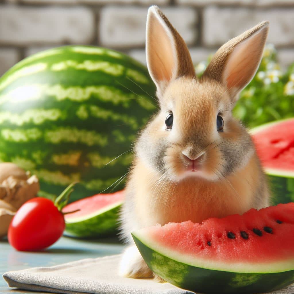 Can rabbits eat watermelon rind?