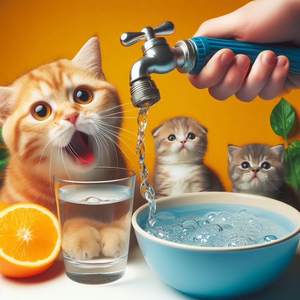 Can cats drink hose water