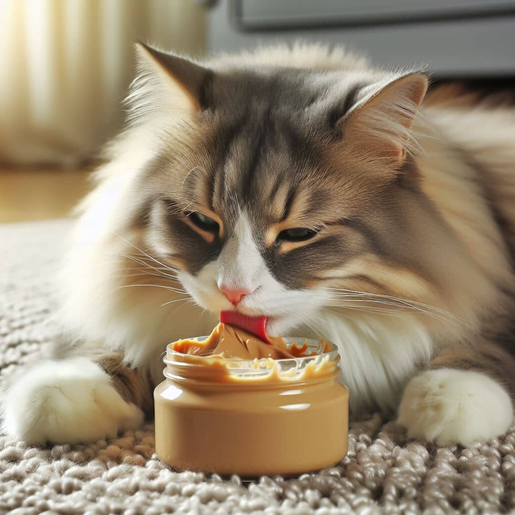 Can cats have peanut butter