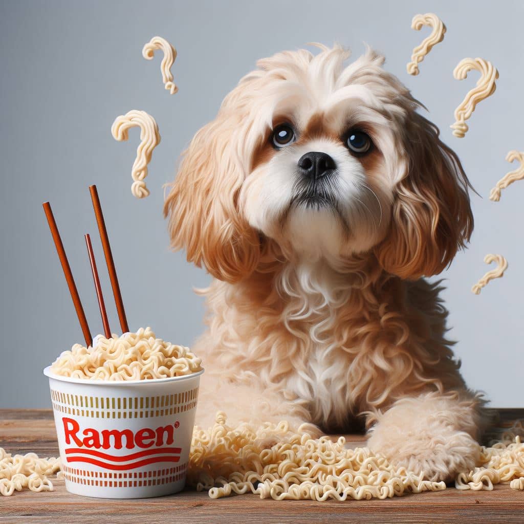 Can dogs eat ramen noodles