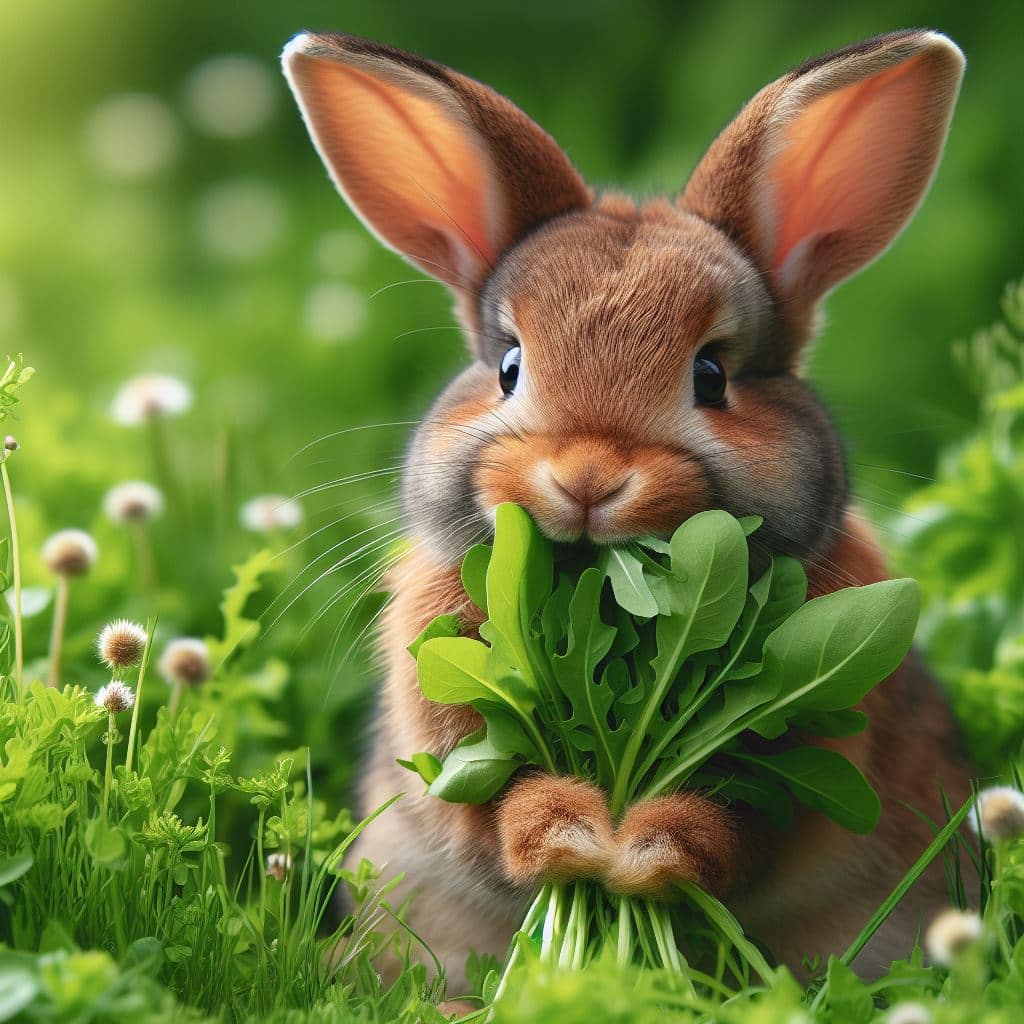 Can rabbits eat arugula