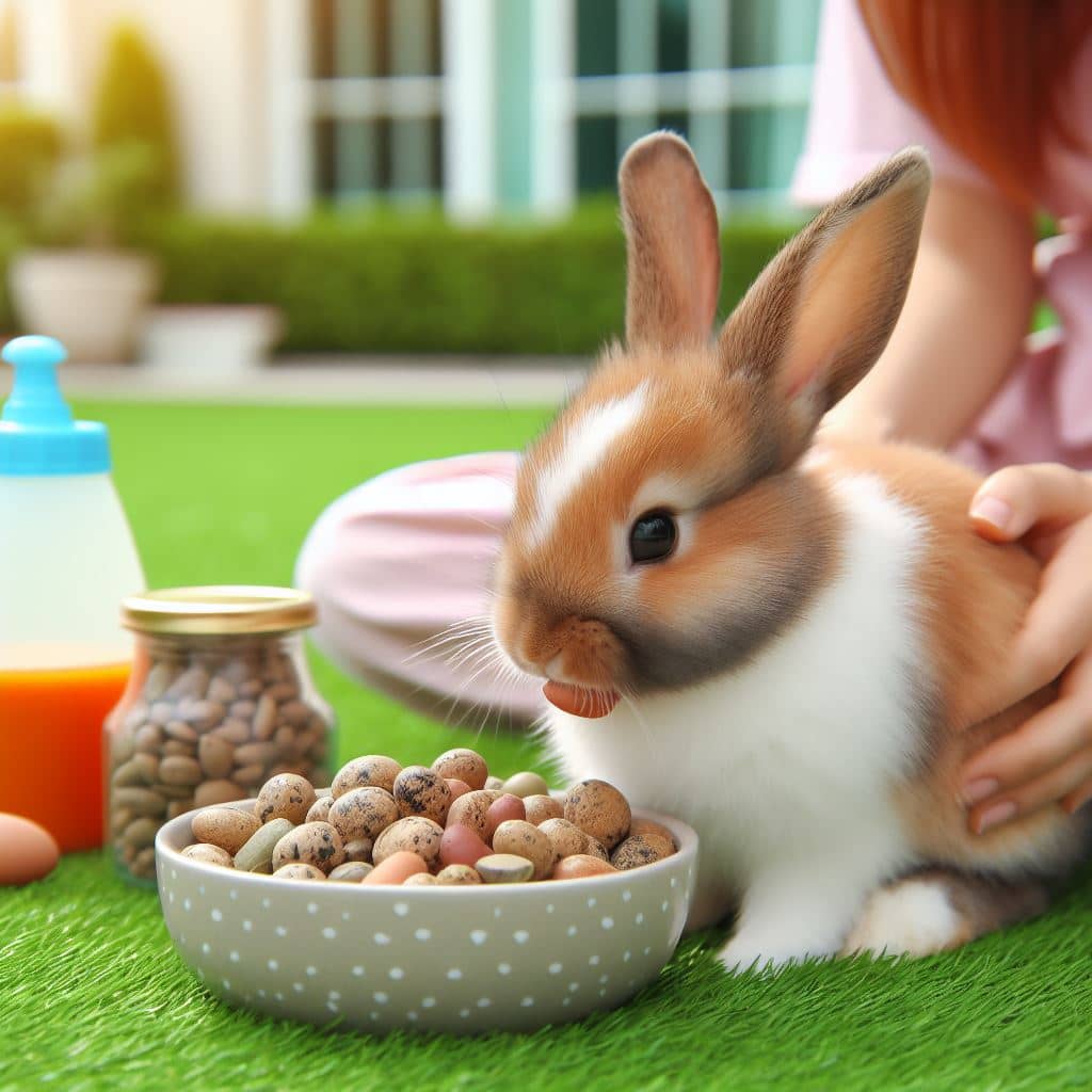 Can rabbits eat cat food