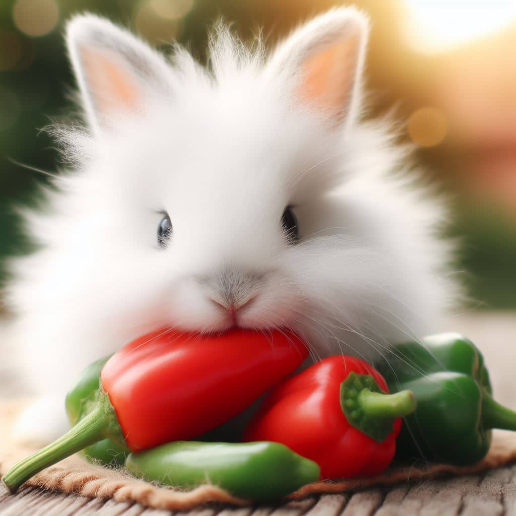 Can rabbits eat peppers?
