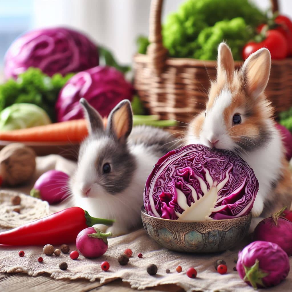 Can rabbits eat red cabbage