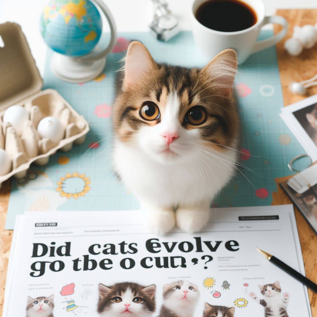 Did cats evolve to be cute?