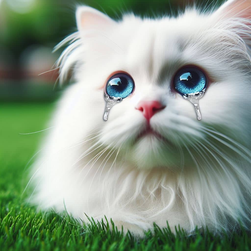 Do cats cry