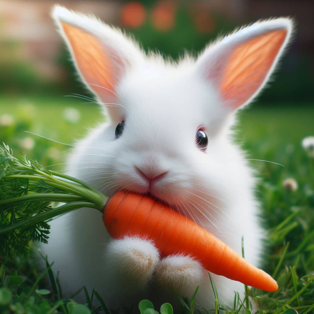 What foods can rabbits eat