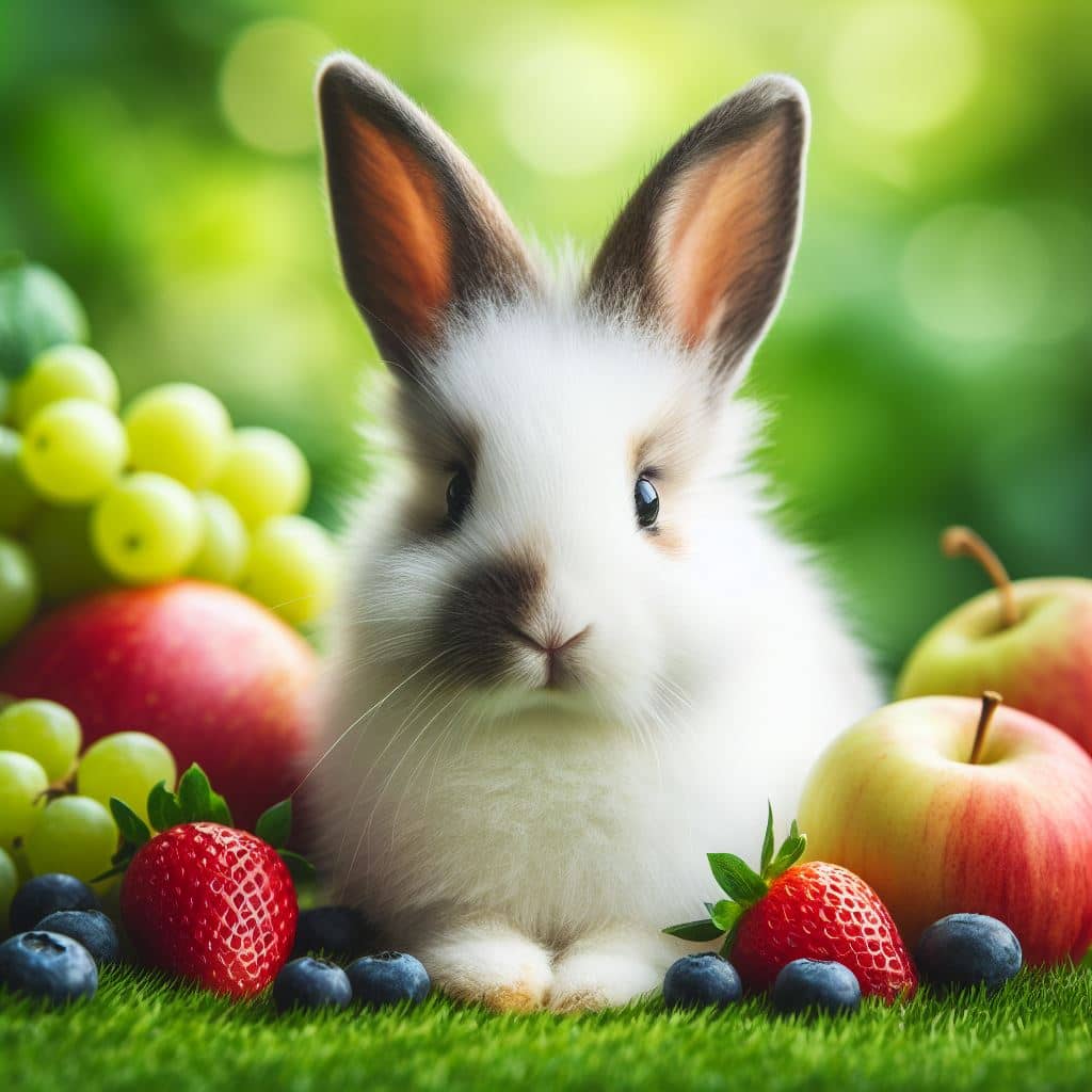 What fruit can rabbits eat