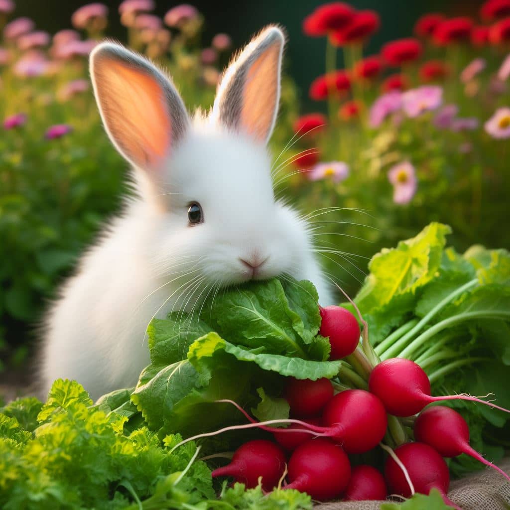 What vegetables can rabbits eat daily