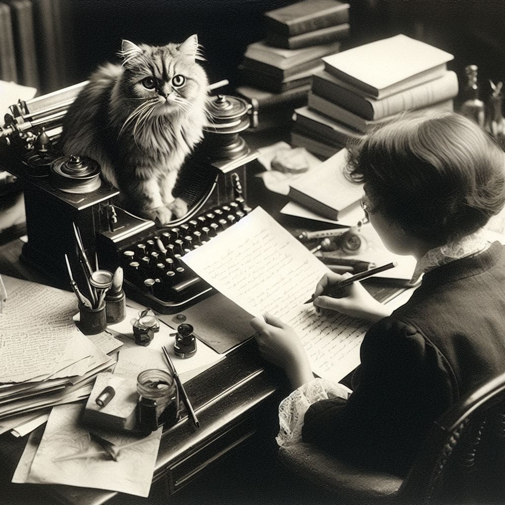 Writers who had cats