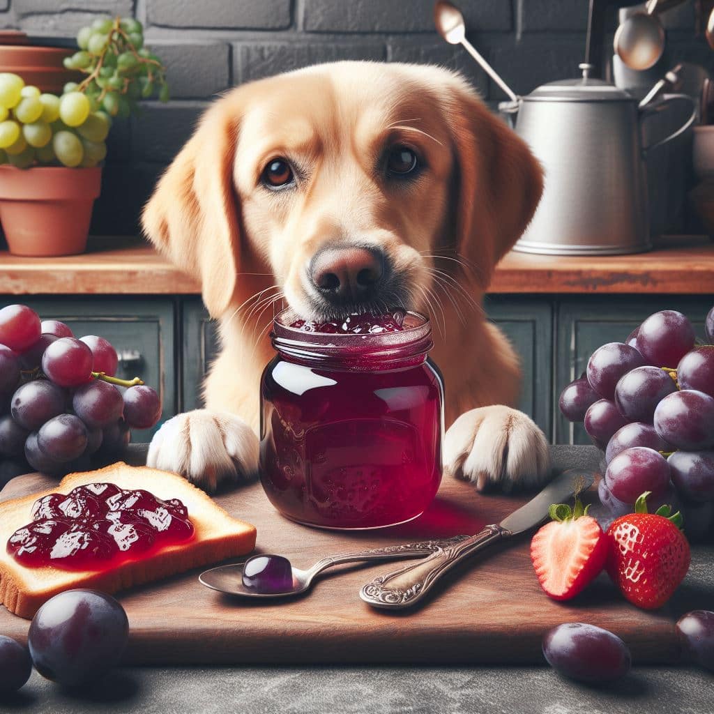 can dogs eat grape jelly