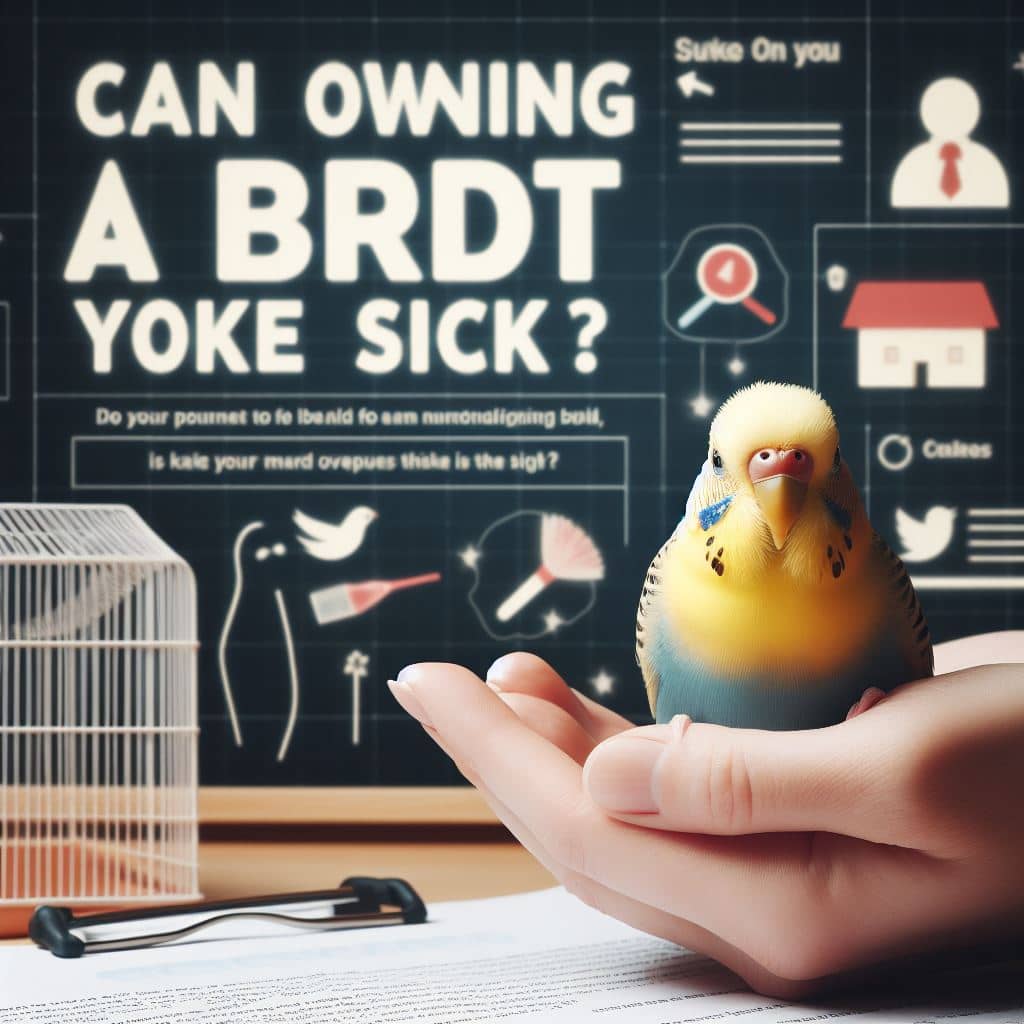 can owning a bird make you sick