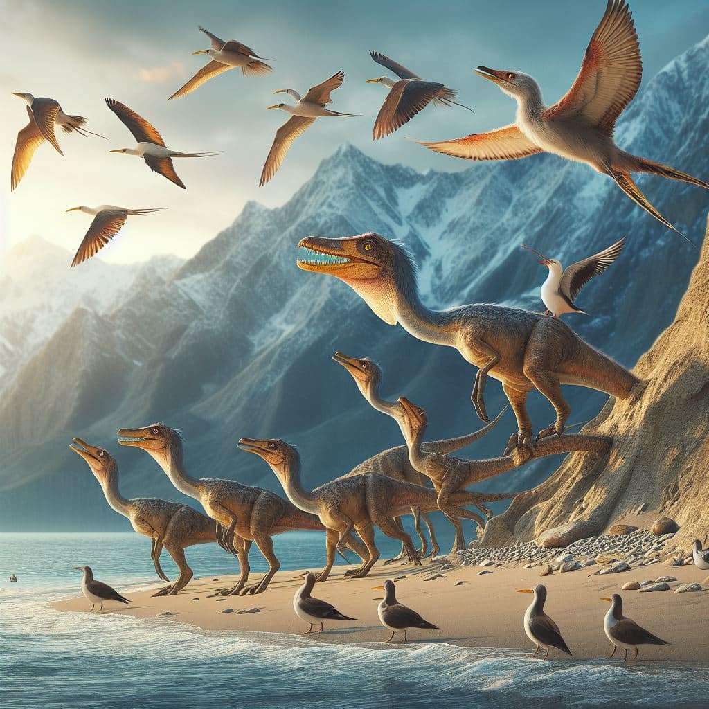 did birds evolve from pterosaurs