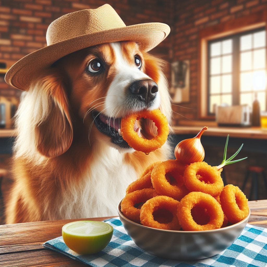 Can dogs eat onion rings