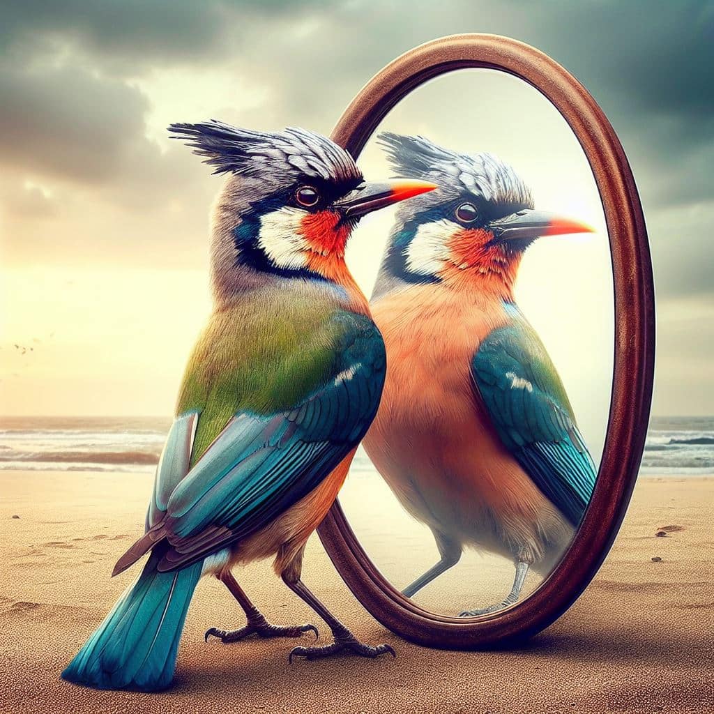 should birds have mirrors