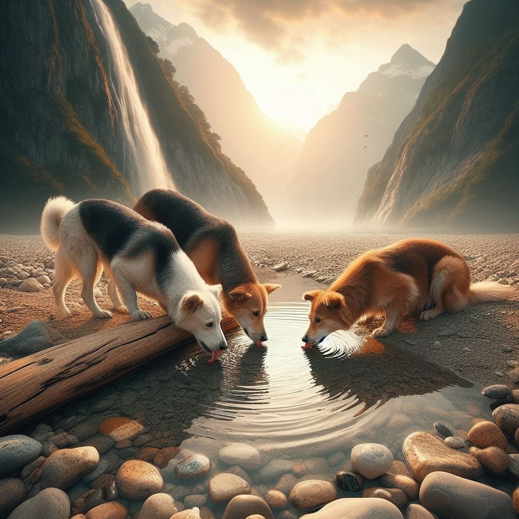 How dogs drink water? PetEveryday